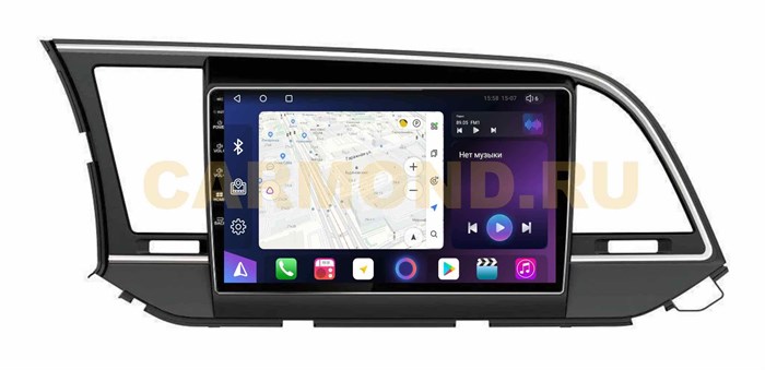 Штатная магнитола Unison QL581M для Hyundai Elantra VI (AD) 2016-2019 на Android 10.0 - фото 325026