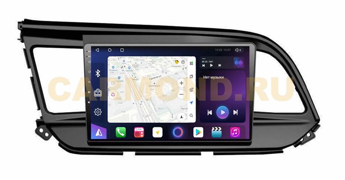 Штатная магнитола Unison QL1159M для Hyundai Elantra 2018+ на Android 10.0 - фото 325031