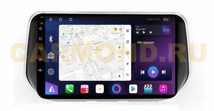 Штатная магнитола Unison QL1124M для Hyundai Santa Fe IV 2018-2020 на Android 10.0 - фото 325046