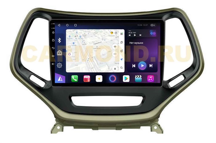 Штатная магнитола Unison QL608M для Jeep Cherokee IV (WK2) 2013-2017 на Android 10.0 - фото 325081