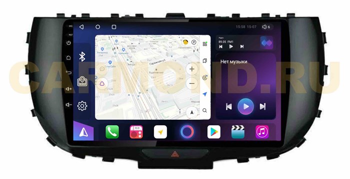 Штатная магнитола Unison QL1214M для Kia Soul III 2019-2024 на Android 10.0 - фото 325146