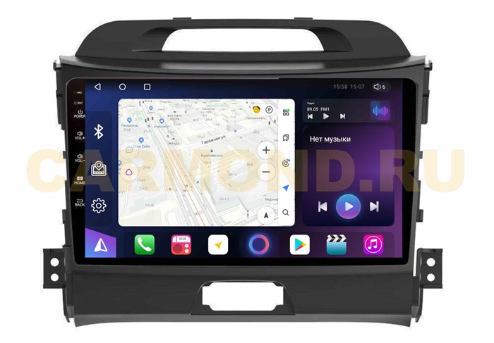 Штатная магнитола Unison QL537M для KIA Sportage III 2010-2016 на Android 10.0 - фото 325151