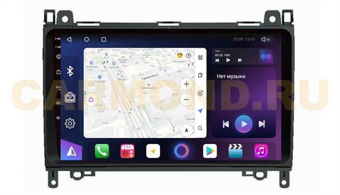 Штатная магнитола Unison QL068-1M для Volkswagen Crafter 2006-2016 на Android 10.0 - фото 325202