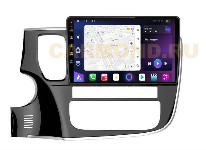 Штатная магнитола Unison QL1006M для Mitsubishi Outlander III 2013-2020 на Android 10.0 - фото 325263