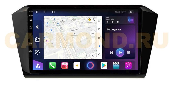Штатная магнитола Unison QL518M для Volkswagen Passat B8 2015-2022 на Android 10.0 - фото 325576