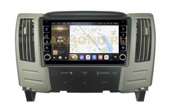 CarMedia SF-9278-Q (с кнопками) для Lexus RX 2004-2009 на Android 10.0 - фото 326372