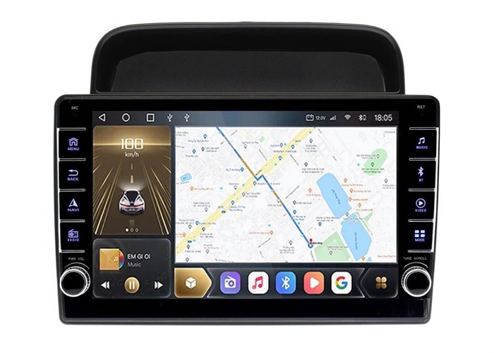 CarMedia SF-1698-3-P (с кнопками) для Toyota Land Cruiser 100 1998-2002 на Android 10.0 - фото 327116