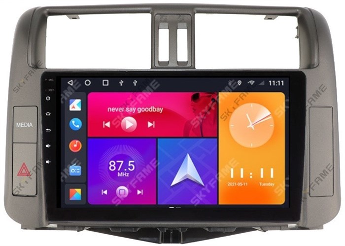 CarMedia SF-9613-2-I для Toyota Land Cruiser Prado 150 2009-2013 high с круговым обзором на Android 10.0 - фото 327270