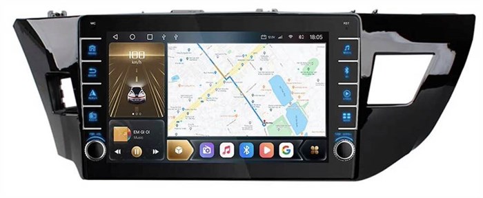 CarMedia OL-1603-Q (с кнопками) для Toyota Corolla 2012-2016 на Android 10.0 - фото 327469