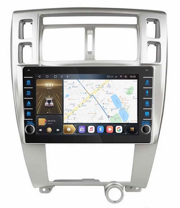 CarMedia OL-1725-2-Q (с кнопками) для Hyundai Tucson I 2004-2010 на Android 10.0 - фото 327559