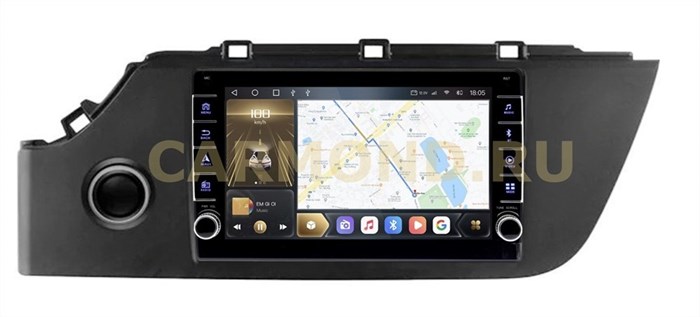 CarMedia OL-1742-3-Q (с кнопками) для KIA Rio IV 2020-2023 на Android 10.0 - фото 327571