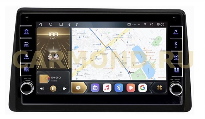 CarMedia OL-1941-Q (с кнопками) для Renault Duster II 2021 на Android 10.0 - фото 327625