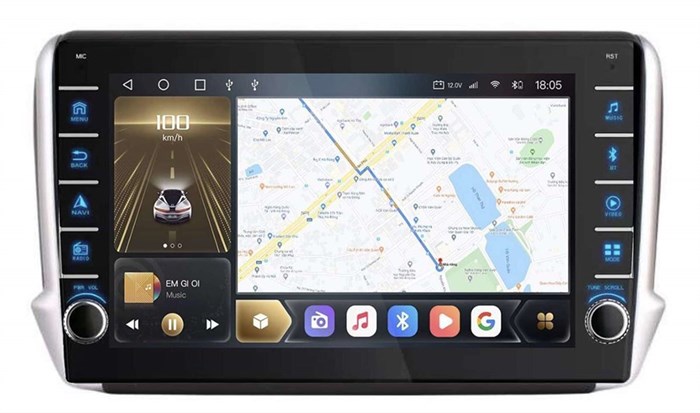 CarMedia OL-1964-Q (с кнопками) для Peugeot 2008, 208 2012-2019 на Android 10.0 - фото 327636