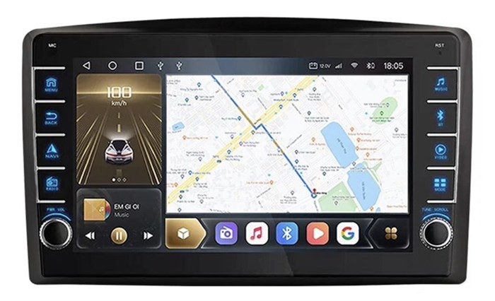 CarMedia OL-1988-Q (с кнопками) для Mercedes Vito III (W447) 2014-2024 на Android 10.0 - фото 327640