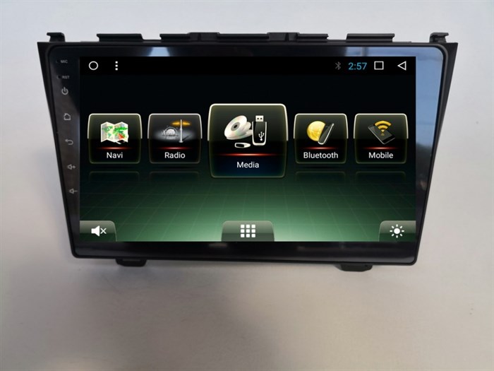 Штатная магнитола CarMedia U9-6256-T8 для Honda CR-V III 2007-2012 на Android 9.0 - фото 327860