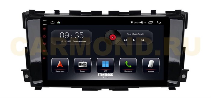 Штатная магнитола Stonelock NIS906MB 3/32 ГБ для Nissan Teana 2014-2021 на Android 10.0 - фото 328342
