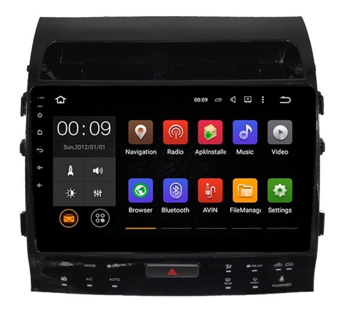 Штатное головное устройство Roximo 4G RX-1131A для Toyota Land Cruiser 200 2007-2015 (с 360 обзором) на Android 12.0 - фото 328854