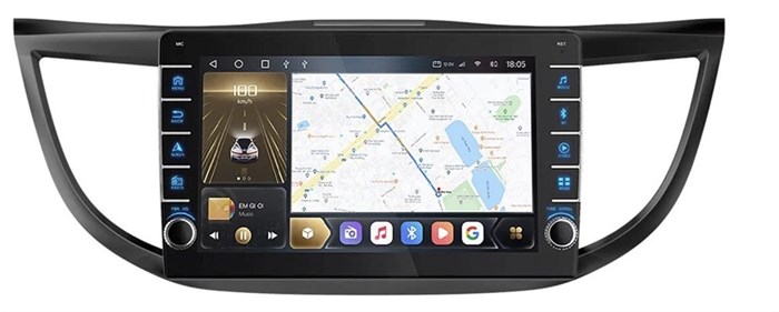 CarMedia OL-1641-N (с кнопками) для Honda CR-V IV 2012-2016 на Android 10.0 - фото 329287