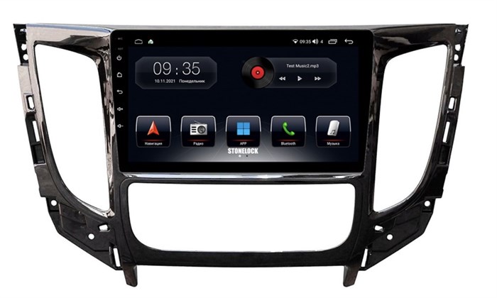 Автомагнитола Stonelock MSB910MB 3/32 2K для Mitsubishi Pajero Sport III, L200 V 2015-2021 (экран 2K) на Android 10.0 - фото 330978
