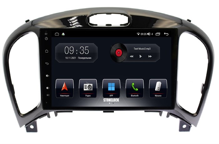 Автомагнитола Stonelock NIS902MB 3/32 2K для Nissan Juke I 2010-2019 (экран 2K) на Android 10.0 - фото 331076