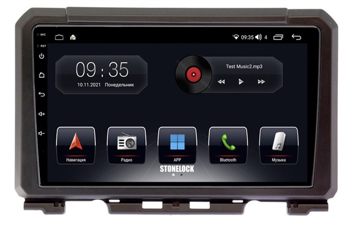 Автомагнитола Stonelock SUZ905MB 3/32 2K для Suzuki Jimny IV 2018-2025 (экран 2K) на Android 10.0 - фото 331265