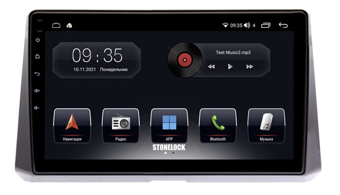Автомагнитола Stonelock TOY118MB 3/32 2K для Toyota Corolla XII 2019-2025 (экран 2K) на Android 10.0 - фото 331345