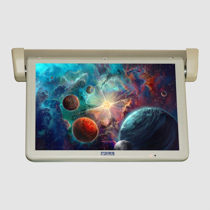 ПОТОЛОЧНЫЙ МОНИТОР С ЭЛЕКТРОПРИВОДОМ ERGO ER22AT С КОРОТКОЙ ПЛАТФОРМОЙ (22" FULLHD), СЕРЫЙ - фото 332884