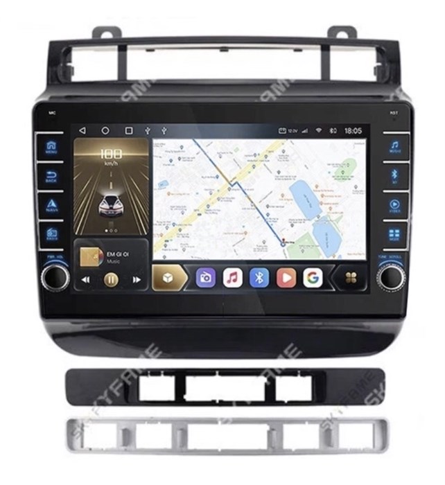 CarMedia SF-9107-C-Q (с кнопками) для Volkswagen Touareg 2010-2019 на Android 10.0 - фото 332925