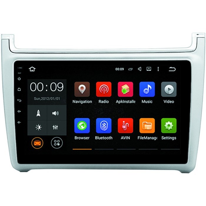Штатная магнитола Roximo 4G RX-3707S для Volkswagen Polo 5 2009-2019 silver на Android 12.0 - фото 333506