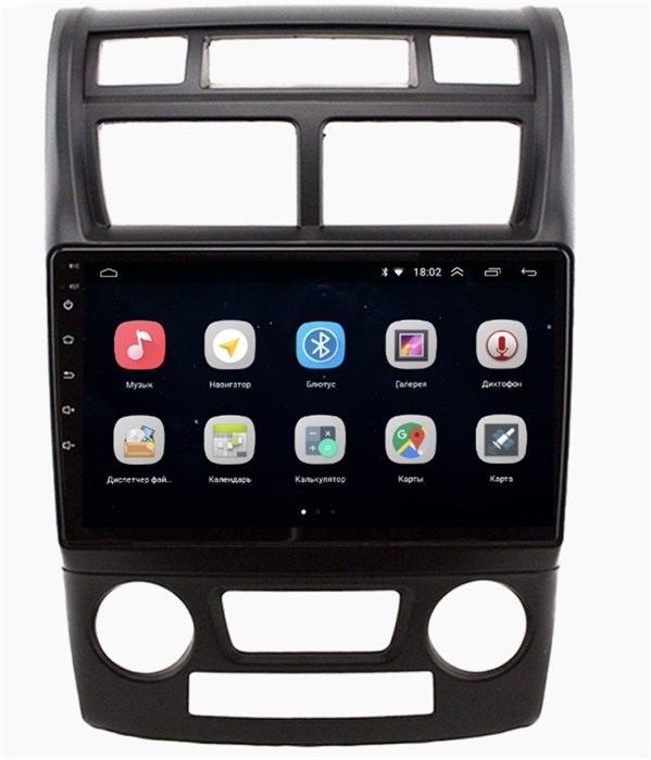 Parafar для Kia Sportage 2 2007-2010 (с климат-контролем) на Android 10.0 (PF536Lite-Low) - фото 333805
