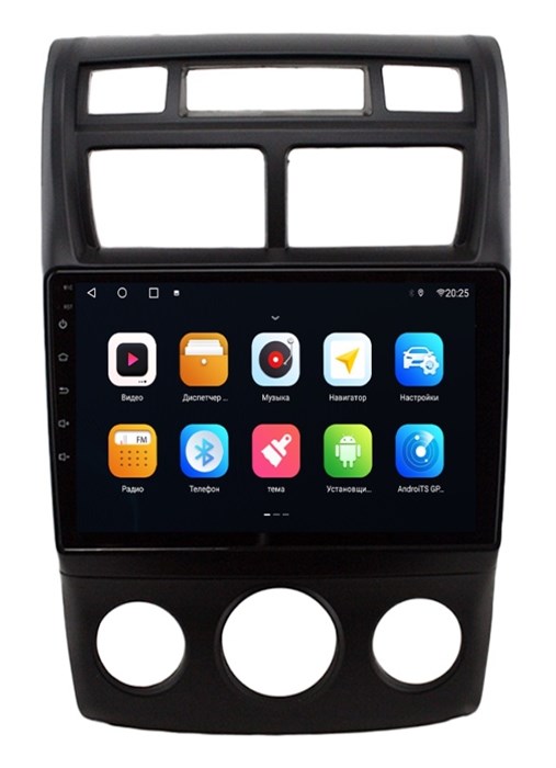 Parafar для Kia Sportage 2 2007-2010 (с кондиционером) на Android 10.0 (PF536AHD-AC-Low) - фото 333806