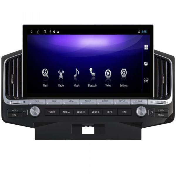 Parafar для Toyota Land Cruiser 200 2007-2015 экран 13 на Android 12.0 (PF381L13) - фото 333882
