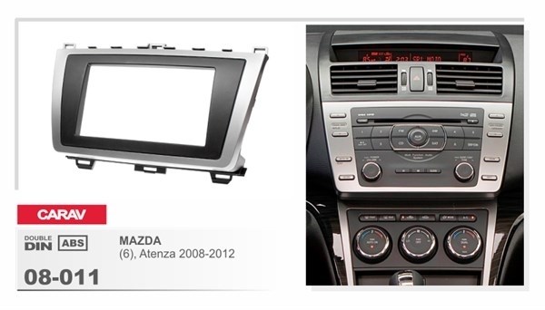 Переходная рамка CARAV 08-011/Incar RMZ-N08 (Mazda 6 2007+, Atenza 2008-2012) - фото 33497