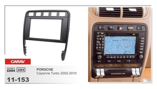 Переходная рамка CARAV 11-153/Incar RPO-N03 (Porsche Cayenne Turbo 2002-2010) - фото 33684