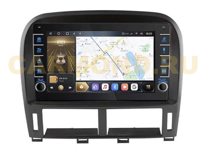 CarMedia OL-9563-2-N (с кнопками) для Lexus LS 430 III 2000-2006 HIGH на Android 10.0 - фото 337574