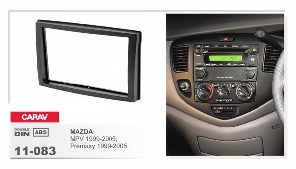 Переходная рамка CARAV 11-083/Incar RMZ-N05 (Mazda MPV, Premacy 1999-2005) - фото 33774