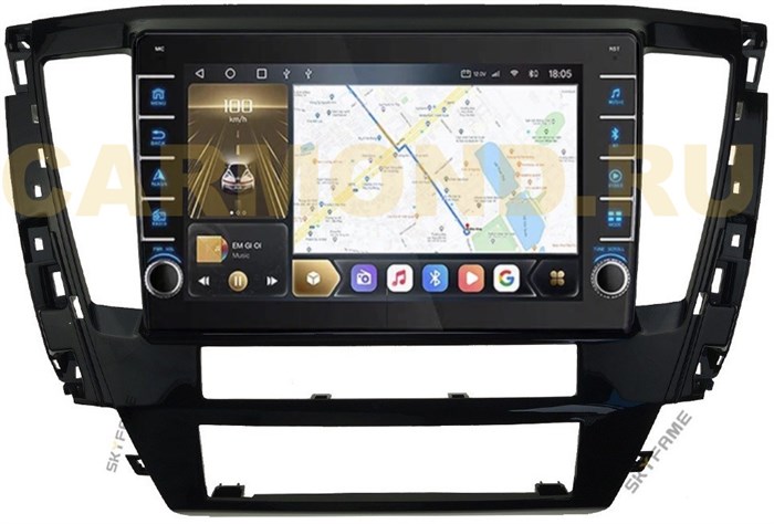 CarMedia SF-9638-2-Q (с кнопками) для Mitsubishi Pajero Sport 2019-2025 на Android 10.0 - фото 338542
