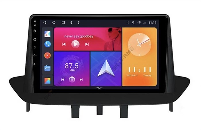 CarMedia SF-9997-H-D для Renault Fluence/ Megane 2009-2016 черный на Android 10.0 - фото 338543