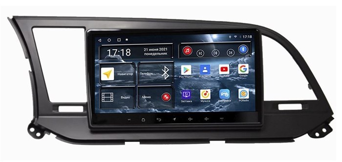 Штатная магнитола Redpower 71094B для Hyundai Elantra VI (AD) 2016-2019 на Android 10.0 - фото 339610