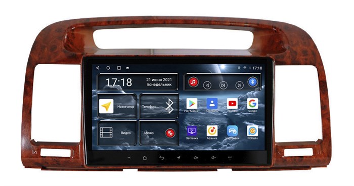 Штатная магнитола Redpower 71164W для Toyota Camry V30 2001-2006 на Android 10.0 - фото 339690