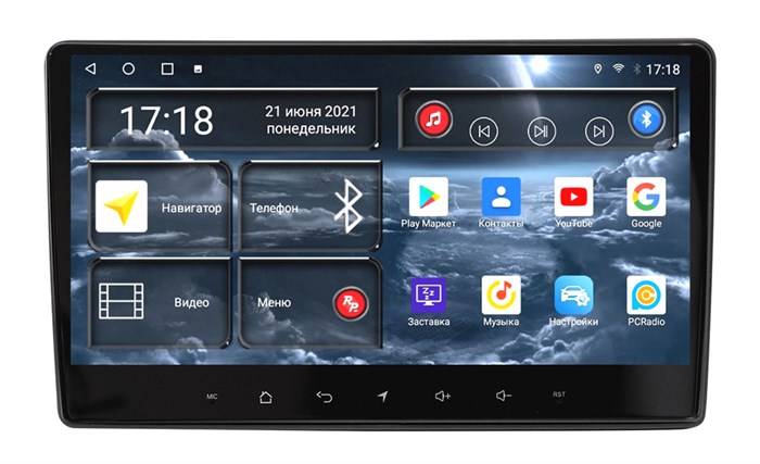 Штатная магнитола Redpower 71382 для Toyota Land Cruiser Prado 120 2002-2009 на Android 10.0 - фото 339720