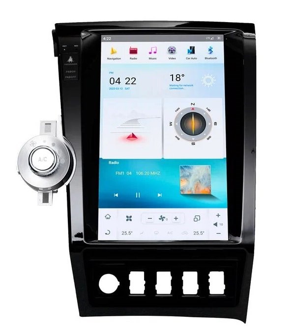 CarMedia ZF-1818-Q6 Tesla-Style для Toyota Tundra 2007-2013 на Android 11.0 - фото 340151