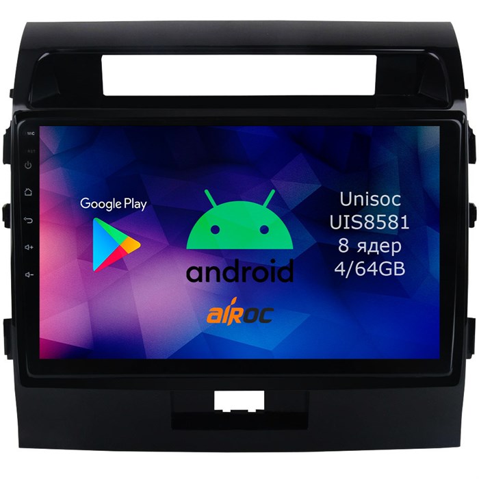 Roximo RM-1111 4/64 ГБ для Toyota Land Cruiser 200 2007-2015 на Android 12.0 - фото 340184