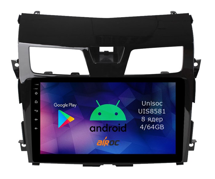 Roximo RM-1203-NV14 4/64 ГБ для Nissan Teana III 2014-2021 на Android 12.0 - фото 340366