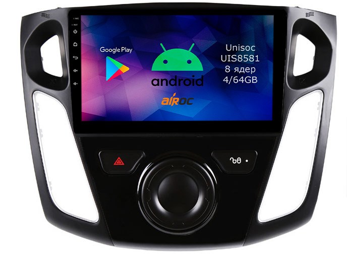 Roximo RM-1701 4/64 ГБ для Ford Focus III 2011-2018 на Android 12.0 - фото 340403
