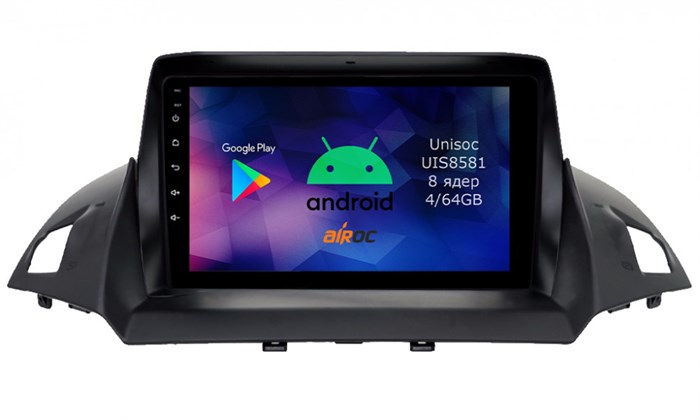 Roximo RM-1716 4/64 ГБ для Ford Kuga II 2013-2019 на Android 12.0 - фото 340435