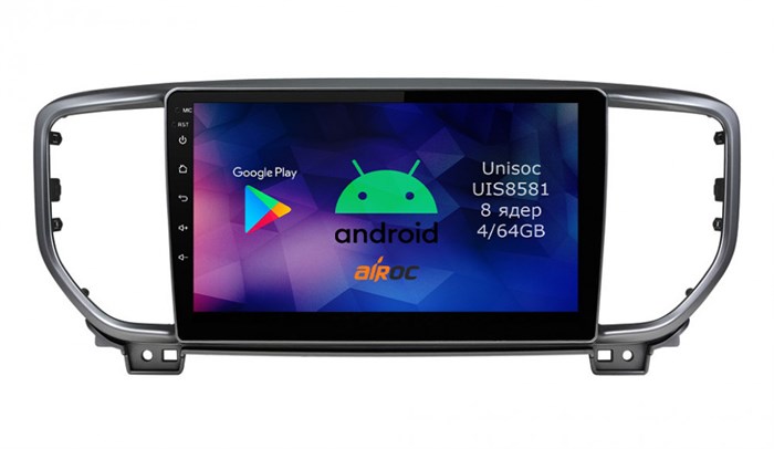 Roximo RM-2329-N19 4/64 ГБ для Kia Sportage IV 2018-2022 на Android 12.0 - фото 340776