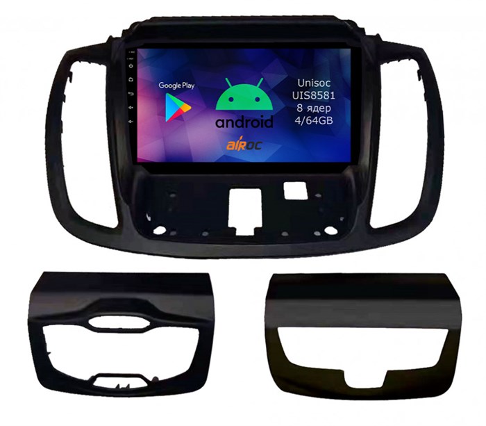 Штатная магнитола Roximo RM-1717 4/64 ГБ для Ford Kuga II 2013-2019 на Android 12.0 - фото 341199
