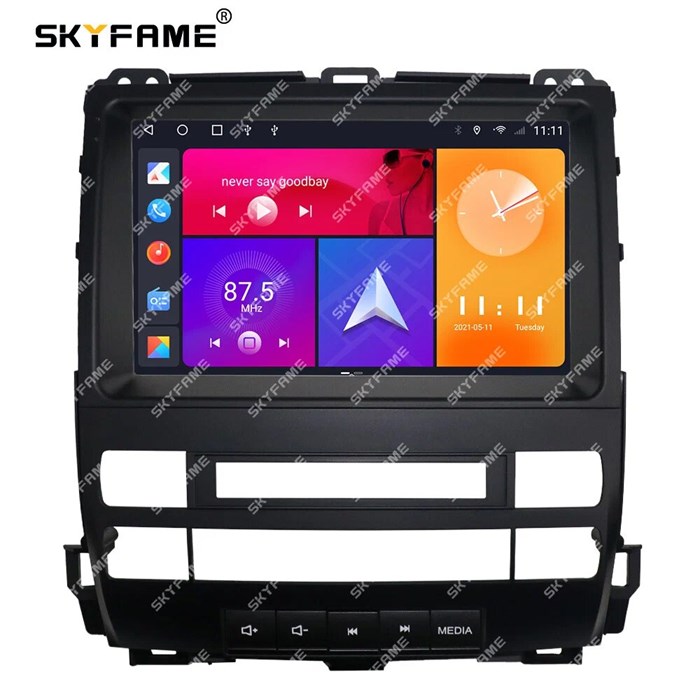 CarMedia SF-9696-1-J для Toyota Land Cruiser Prado 120 2002-2009 low на Android 10.0 - фото 343567