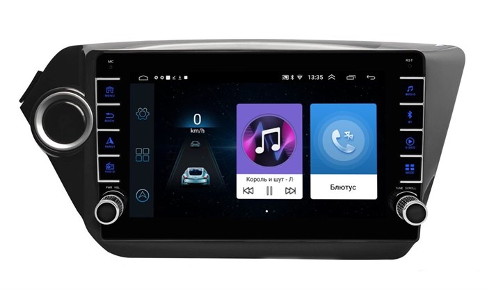 Штатная магнитола Wide Media LC9011ON-2/32 для Kia Rio III 2011-2017 на Android 10.0 - фото 344683